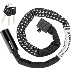 3.28ft Bike Lock - Bicycle Chain Lock Star Rating from Art - Heavy Duty Cable Locks with Keys for E-Bike, Motorcycle, Scooter, Bicycle, Door, Gate2026