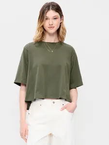 Old Navy Women's Short-Sleeve Trapeze T-Shirt