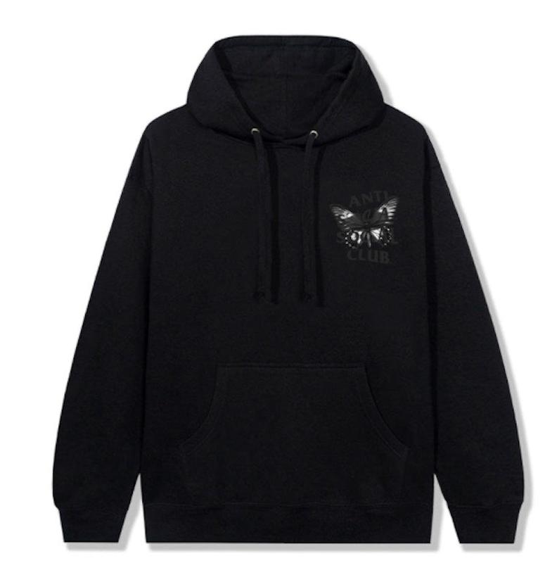 Anti Social Social Club Hidden Sky Hoodie Black (men) by StockX