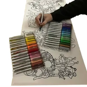 Parade Balloons New York Coloring Banner_Thanksgiving 12"x36"