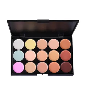 Hydrating Cream Concealer Palette, Pure Vie Long Lasting Full Coverage Correcting Concealer Palette Foundation Camouflage Makeup Contour Kit for Conceals Corrects Dark Circles Acne
