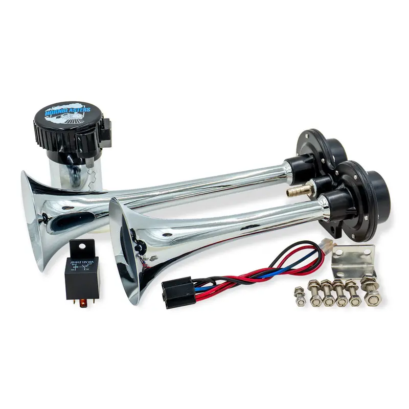 HornBlasters The Rage 4-Chime Air Horn - Stealth Black Finish with