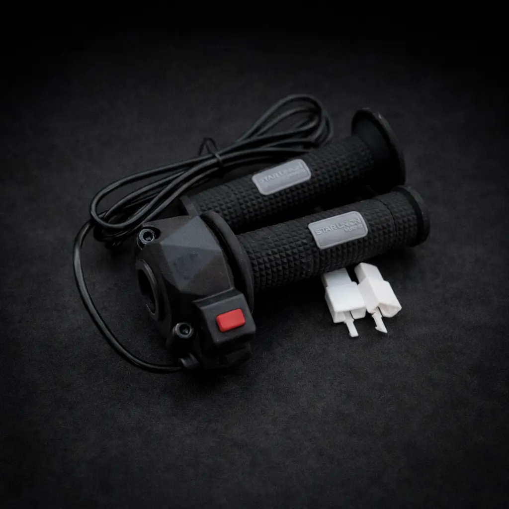 Aluminum Electric e-Bike / Motorcycle Twist Throttle - Fardriver