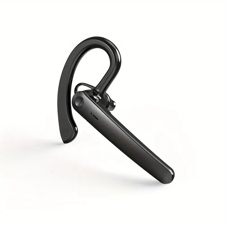 Single-ear Bluetooth earphones, ear-hook wireless business headset, high-definition noise reduction microphone, hands-free Bluetooth earphones, suitable for driving and office calls