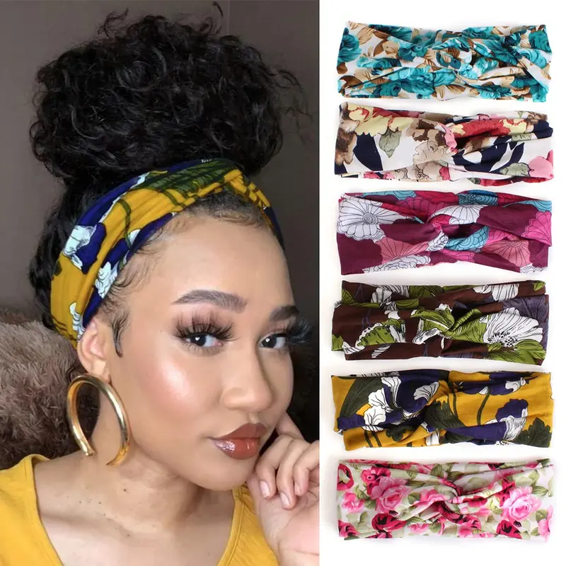 {Not for Sale} Bling Hair Gift 1pc Random Boho Headband For Women Fashion Wide Headband Yoga Workout Head Bands Hair Accessories Band