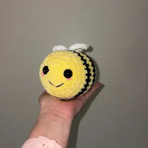 Crocheted Bee Plushie