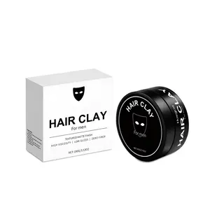Men's Styling Hair Clay Natural Fluffy Smooth Glossy Long-lasting Matte Texture Hair Clay