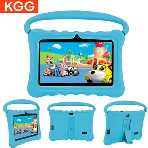 Wifi Kids Learning Entertainment Tablet PC 7 Inch Android 12, 32GB ROM+2gb RAM, Dual Cameras, Downloadable Apps, Game music video Educational Learning Tool for Boys & Girls