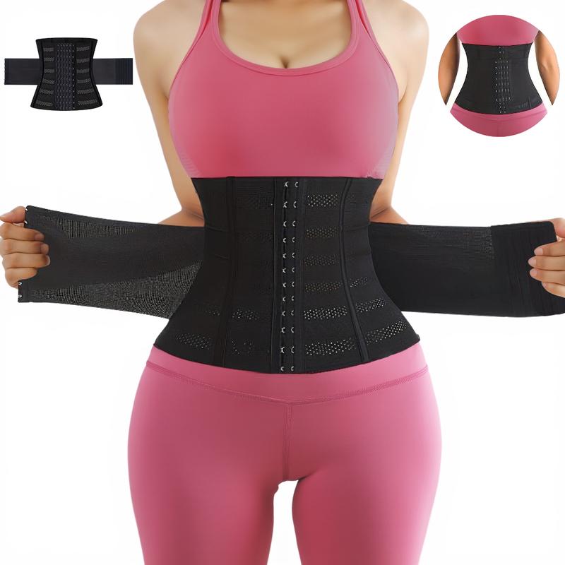 Waist Trainer for Women Underbust Waist Cincher Corset Tummy Control ...