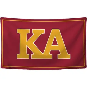 Gift Colorful Bedroom 40*30 Inch Tapestry Kappa Alpha Fraternity Greek Letters Flag, Two-Color Design Decor Decoration Wall valentine's gift for bfwall decor flags