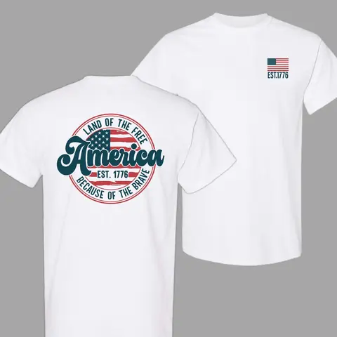 America Flag shirt, 4th of July Shirt, Retro USA Graphic Tee, Star American Graphic Tee, Retro USA Shirt,Red White and Blue, Amerikan Men Menswear Top