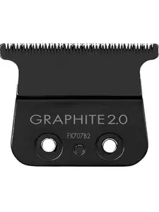 BaBylissPRO Deep Tooth Black Graphite 2.0 Trimmer Blade #FX707B2