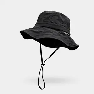 Lightweight Waterproof Packable Bucket Hat for Men & Women | Adjustable Chin Strap, UV Protection - Perfect for Summer Hiking, Fishing, Beach & Trendy Outdoor Style