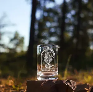 Custom Laser Etched Seamless Mixing Glass - 18 oz