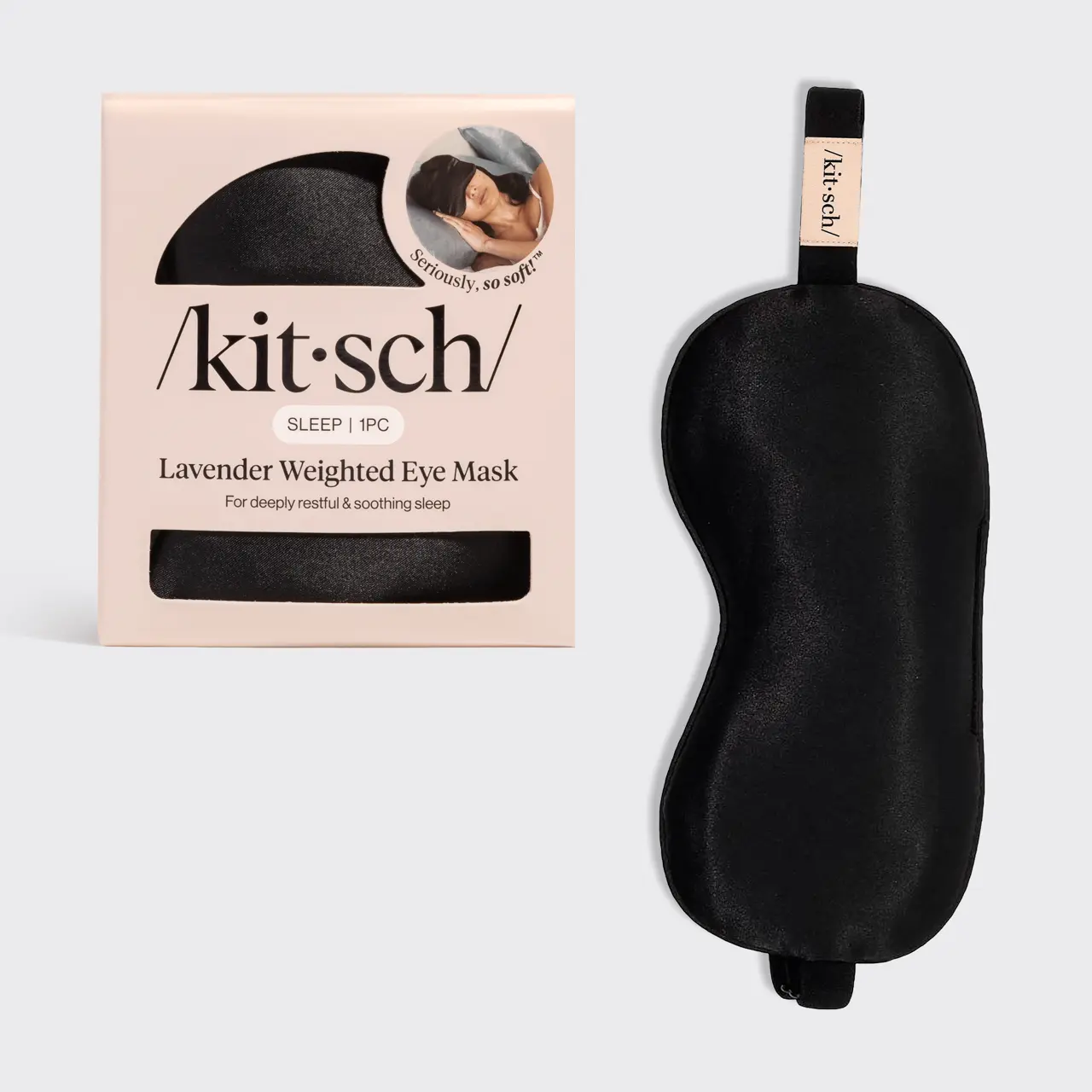 Kitsch Lavender Scented Satin Weighted Eye Mask Kitsch Lavender Scented Satin Weighted Eye Mask