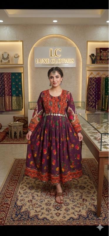 1 piece- Traditional Afghan Dress