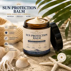 SUN PROTECTION BALM – NON NANO ZINC WHIPPED TALLOW FORMULA