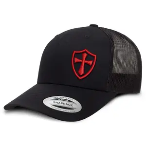 Crusader Cross Snapback Trucker Hat Crusader Cross Snapback Trucker Hat