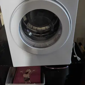 Euhomy 110V Portable Clothes Dryer 850W Compact Laundry Dryers 1.5 cu.ft Front Load Stainless Steel Electric Dryers Machine with Stainless Steel Tub for Apartment,RVs,Dorms,White Easy Control