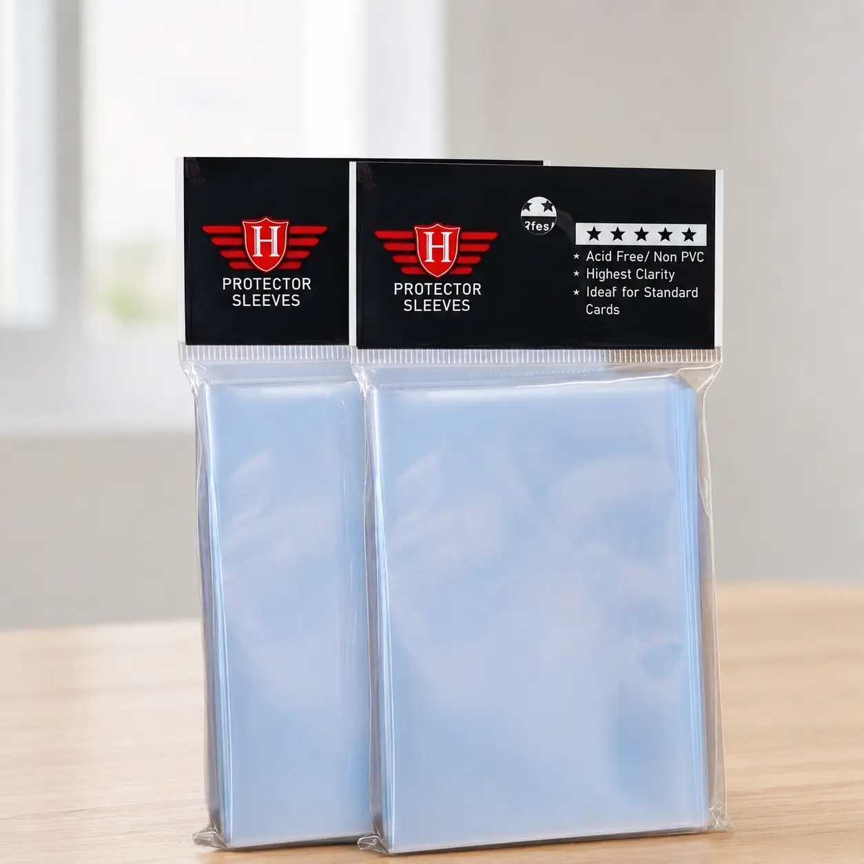 200-Count Standard Penny Sleeves for Trading Cards