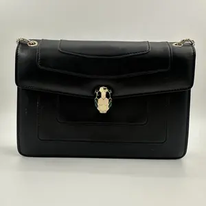 Pre-owned Bvlgari leather small messenger shoulder bag