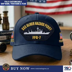 ⚓ Custom US Navy Ships Cap for Veterans - 🎖️ Perfect Father’s Day Gift