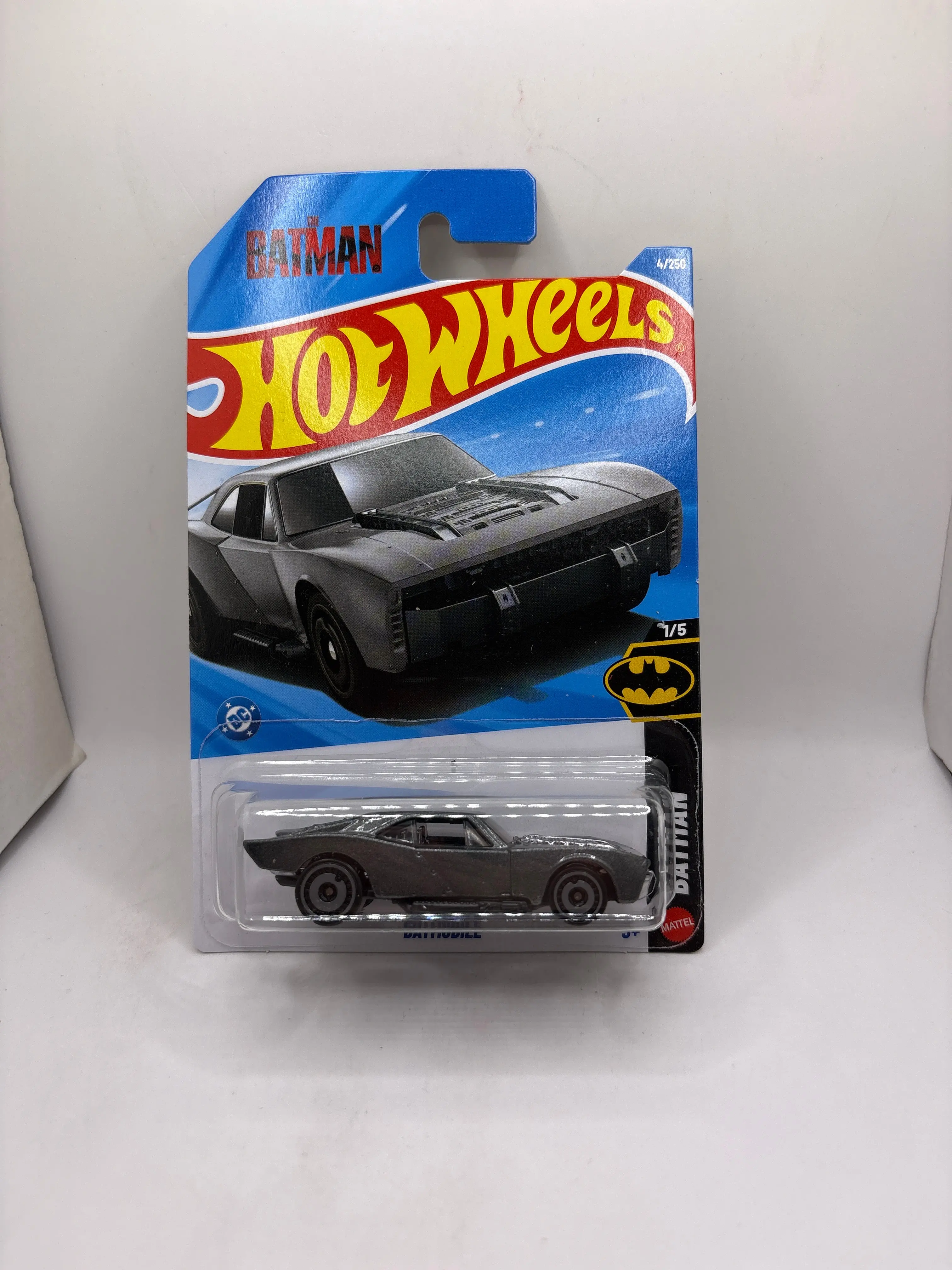 Hot Wheels - Serie TV Batmobile - Batman 4/5 - HCV64 - Short Card - DC - Classic Superheroes - Mattel 2022 Hot Wheels - Serie TV Batmobile - Batman 4/5 - HCV64 - Short Card - DC - Classic Superheroes - Mattel 2022