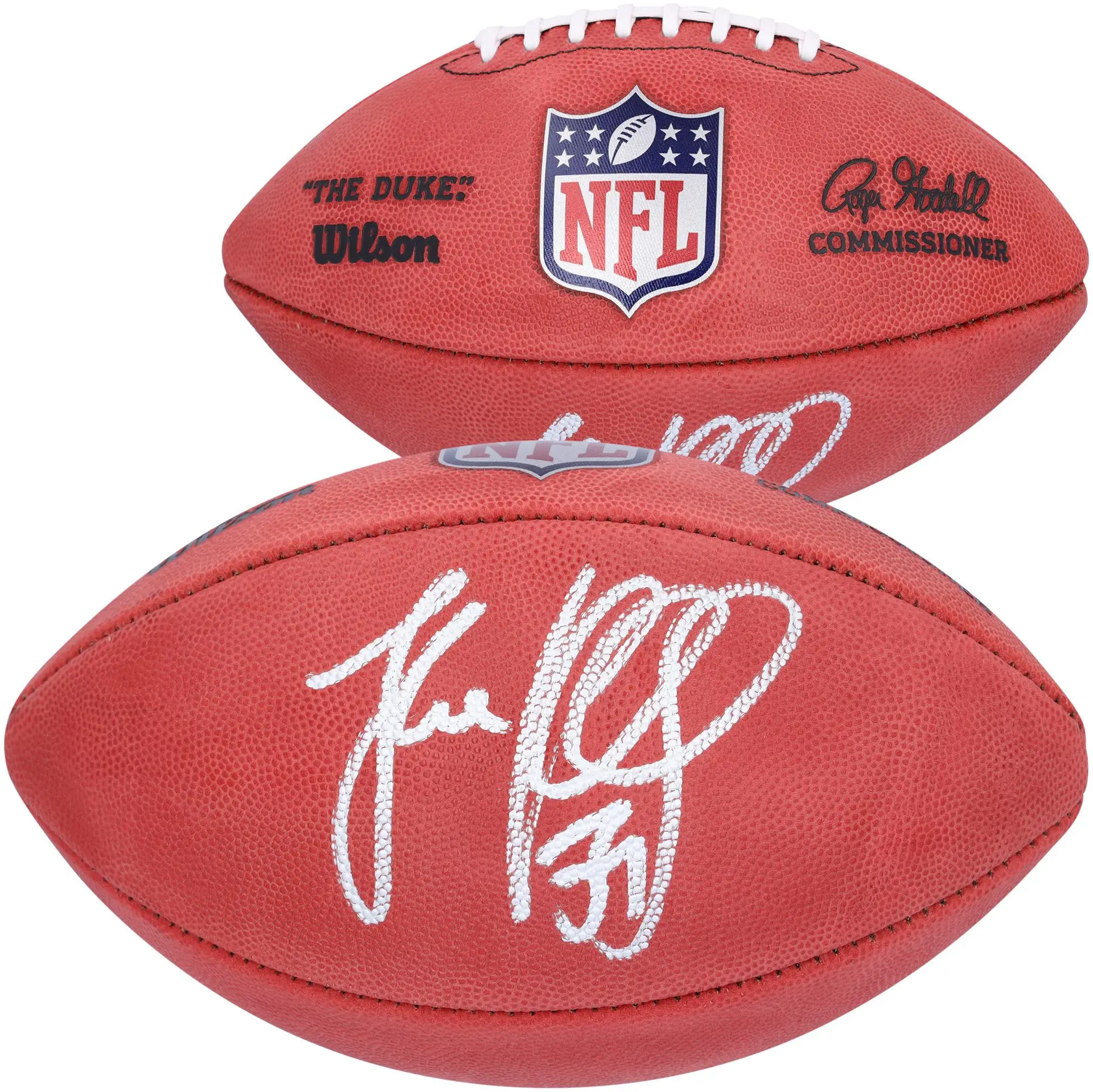 Luke Kuechly Carolina Panthers Autographed Duke Full Color Football - Fanatics Authentic Certified