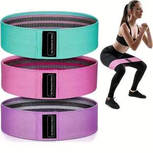 Resistance Bands for Legs and Butt Squat Resistance Bands Hip Training Bands Home Workout Resistance Bands Fitness Loop Bands for Yoga & Pilate