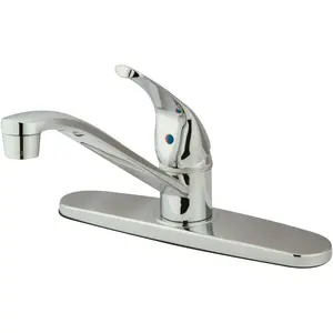 KB5710 Chatham Single Lever Handle Kitchen Faucet without Sprayer, 8-Inch, Polished Chrome