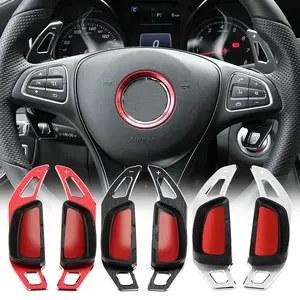 Car Accessories Aluminum Steering Wheel Shift Paddle Shifter Extension DSG For For Benz W176 W205 W212 W222 W246 C117 W218 X156