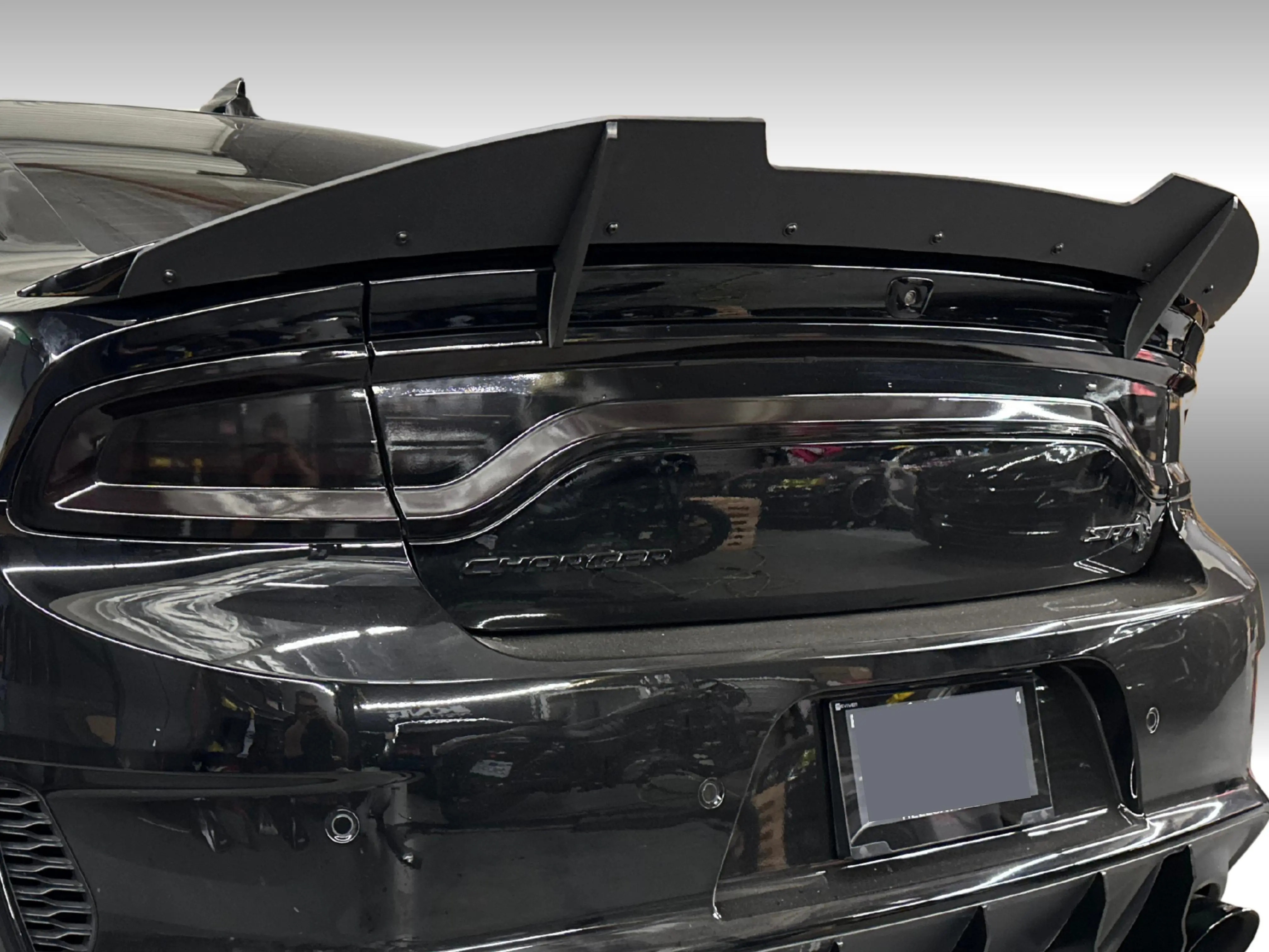 thumbnail image 2 of WheelX Gloss Black Duckbill Style Rear Window Roof Spoiler For 2011-2023 Dodge Charger All Models – No Drilling, Self-Adhesive 2 of 6