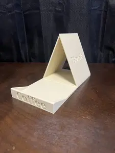 Book Place Holder - Coffee Holder - Bookmark - 3D Printed Design
