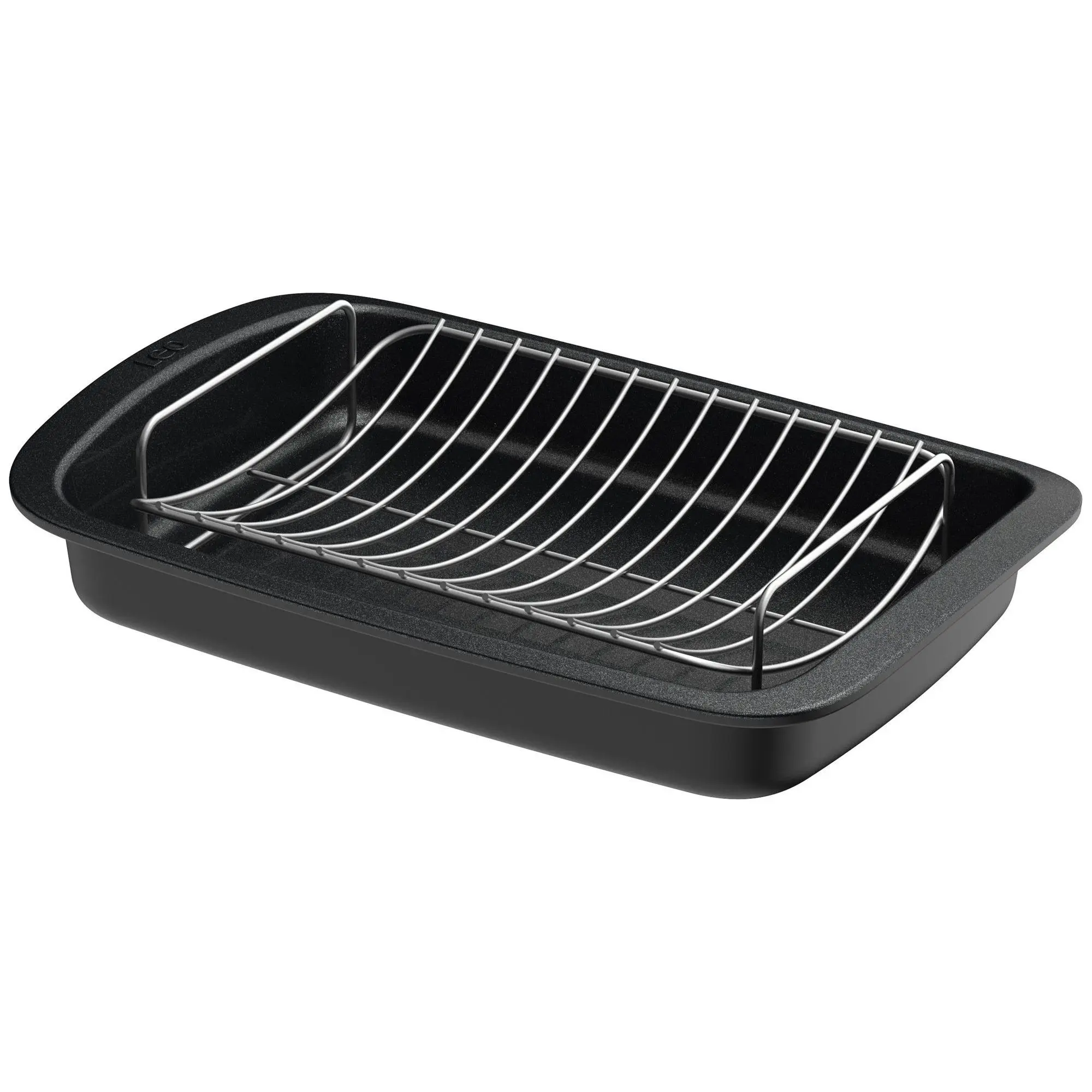 BergHOFF 16.5" Graphite Cast Aluminum Roaster with Rack