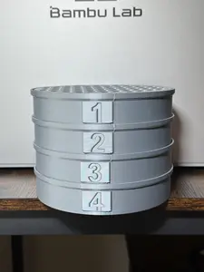 3d Printed Coin Sorter - Decorative Coin Sorting Tool for Easy Coin Collection