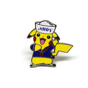 #025 Electric Mouse Sailor Enamel Pin