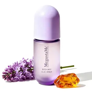 MegustaMe Women's Light Purple Body Spray - Lasting Floral & Woody Fragrance, Paraben & Phthalate Free, Gentle Daily Perfume, Travel Size, Skin-Safe, All Skin Types