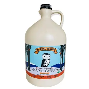 1 Gallon Dark Robust Vermont Maple Syrup Grade A From Barred Woods Maple
