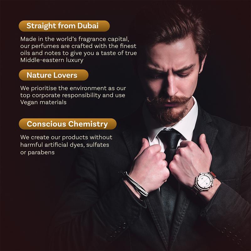 EMBAROUGE Urban Oud, Kama Noir, Monark & Oud Studio Perfume Combo for Men & Women | 4x100 ml | Urban Oud: Wood, Oriental & Fougere | Kama Noir: Fresh, Amber & Vanilla | Monark: Apple, Spicy & Amber | Oud Studio: Citrus, Woody & Amber | Eau de Parfum (EDP)