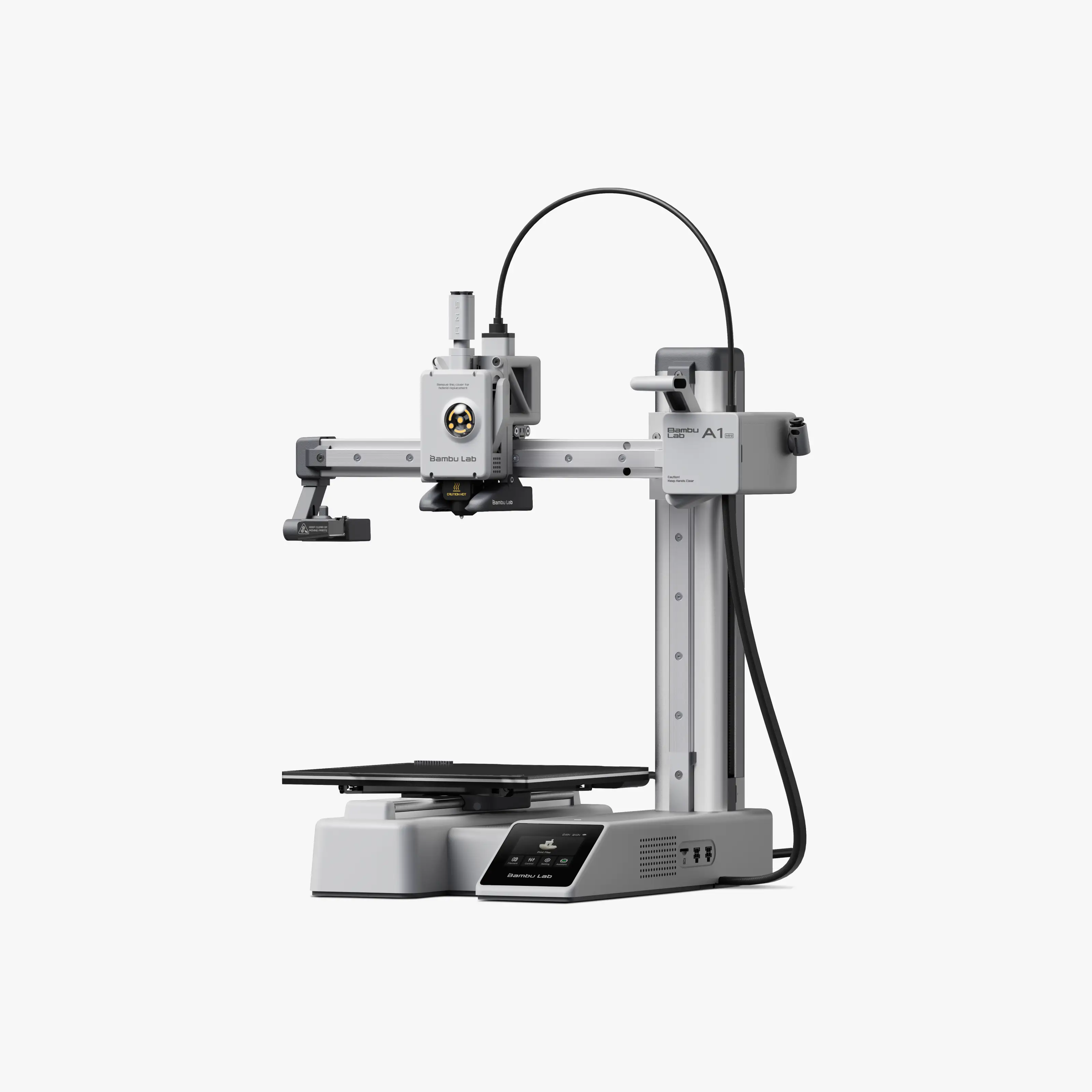 Bambu Lab A1 Mini 3D Printer, Support Multi-Color 3D Printing, Set Up in 20 Mins, High Speed & Precision, Full-Auto Calibration & Active Flow Rate Com