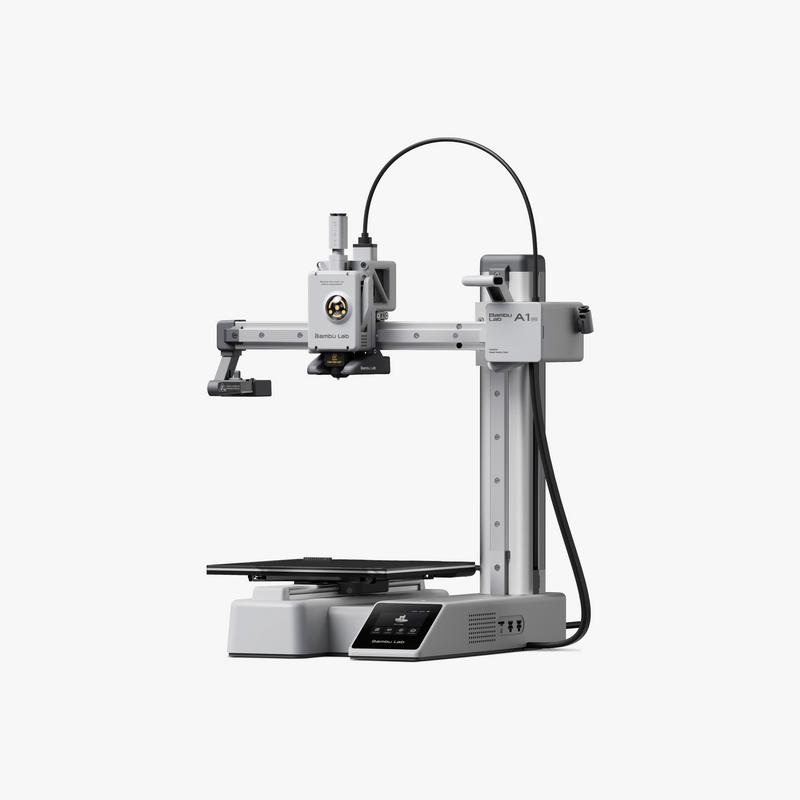 Bambu Lab A1 Mini 3D Printer, Support Multi-Color 3D Printing, Set Up in 20 Mins, High Speed & Precision, Full-Auto Calibration & Active Flow Rate Compensation, ?48 dB Quiet FDM 3D Printers
