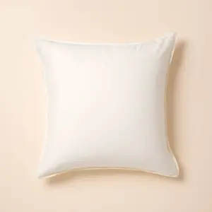 26"x26" Solid Euro Square Throw Pillow Sour Cream - Hearth & Hand with Magnolia