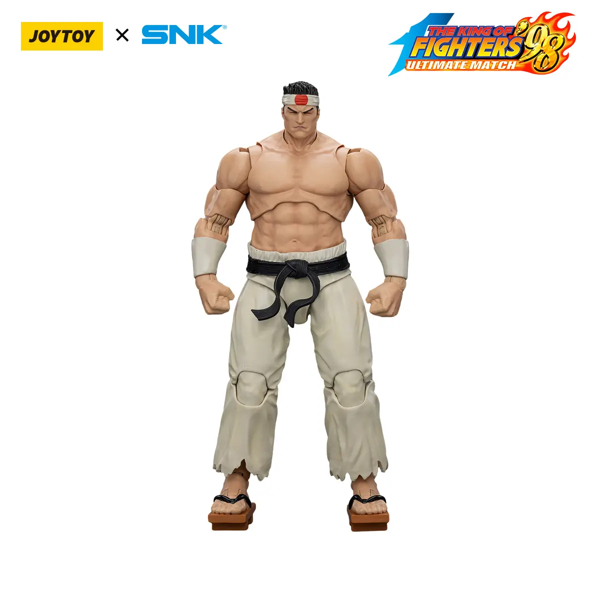 Joytoy 1/18 KOF 98UM Hero Team Goro Daimon Screen-Accurate Anime Action Figure, ABS/PVC Articulated Model, 12+ Age Decorative Birthday Gift for Collectors, Articulated Figures