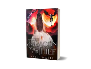 The Dragon and Her Thief: A Sapphic Dragon Shifter Paranormal Romance Novella-by Ariel Marie- signed paperback books