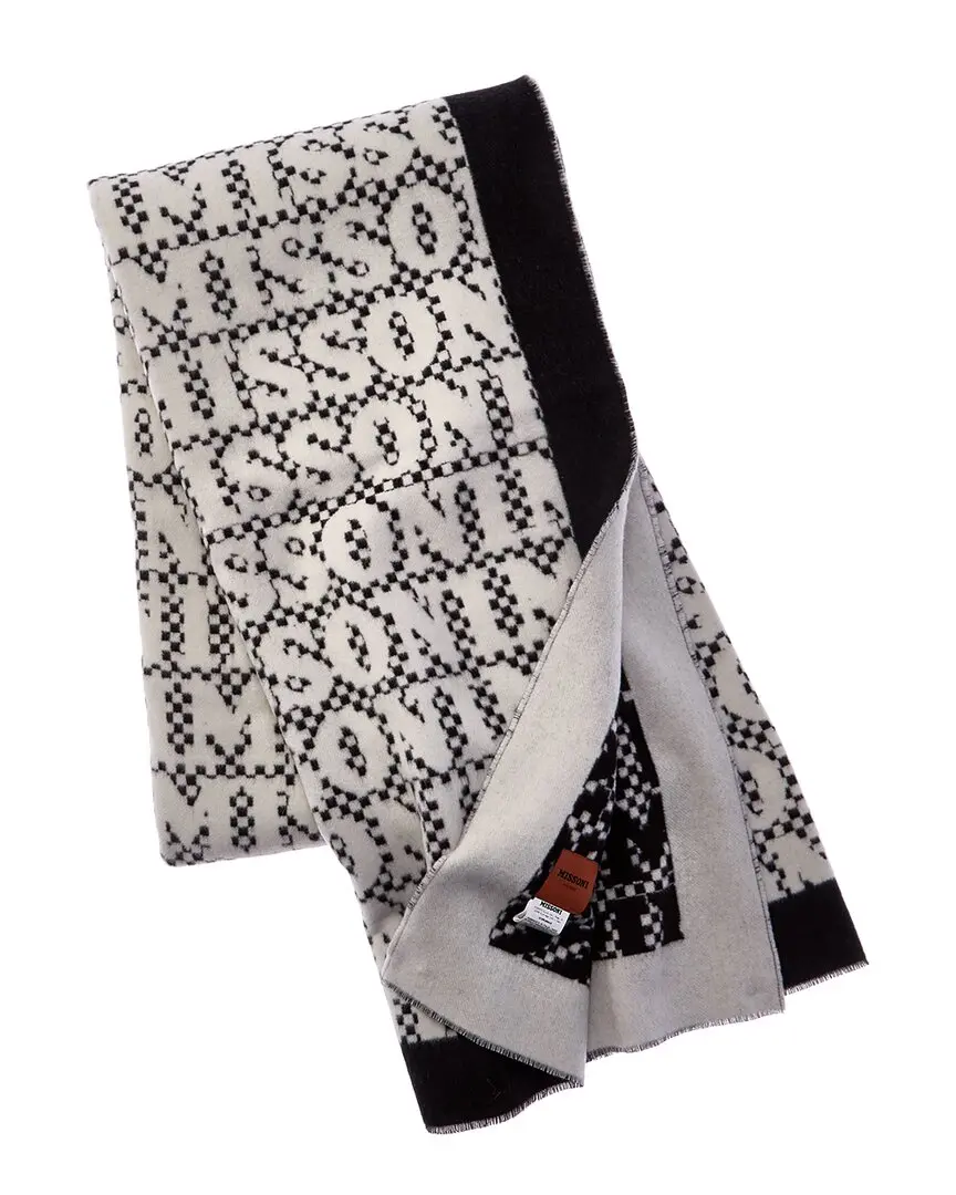 Missoni Home Logomania Wool-Blend Throw