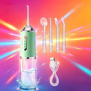 Replaceable Oral Irrigator Nozzle, Dental Water Sprayer, Mouth Rinse Device, Flosser, Model A10, New Condition, Lithium Ion Battery Included