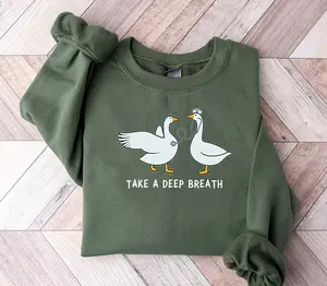 Silly Goose Nurse Sweatshirt, Take A Deep Breath Shirt, Nursing Student Shirt, Funny Nurse Tee, Nurse Gift, Nurse Appreciation Shirt, Pediatric Nurse