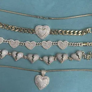 Set en corazón de lujo