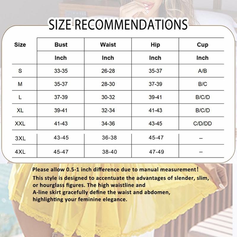 Avidlove Women's Lace Chemise Nightgown - Sheer Short Style | Wire-Free | Petite-Friendly Design