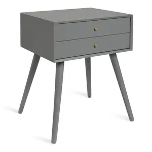 Finco Side Table with 2 Drawers
